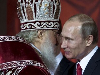Patriarch Kirill Vladimir Putin (SITA/AP)